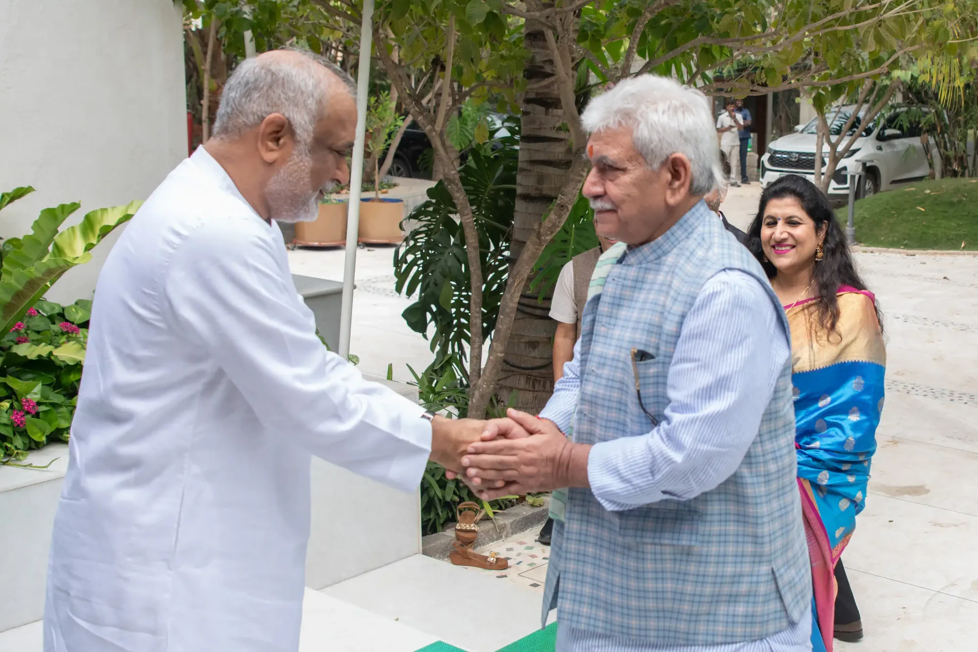 Daaji with Shri Manoj Sinha