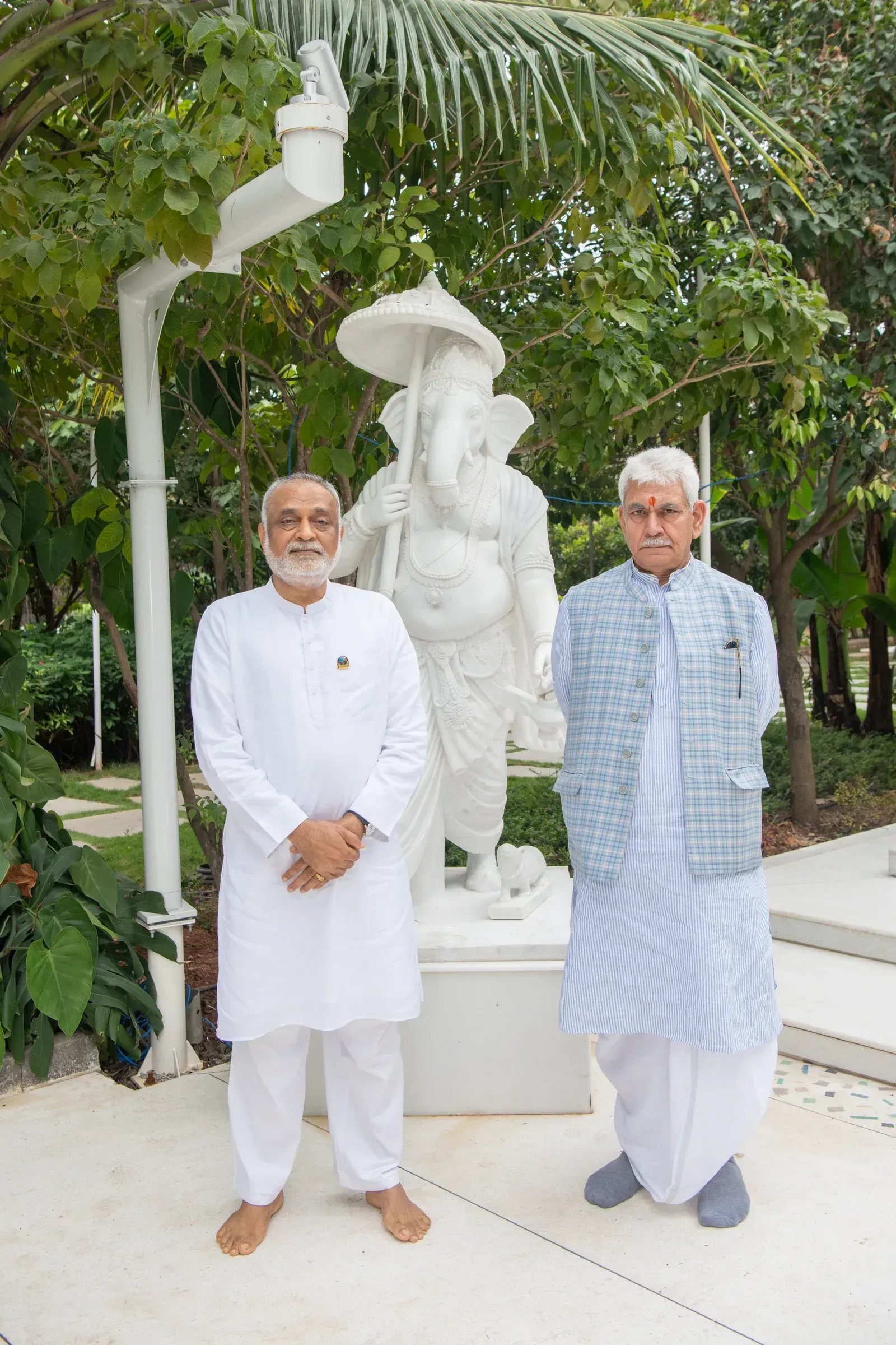 Daaji with Shri Manoj Sinha