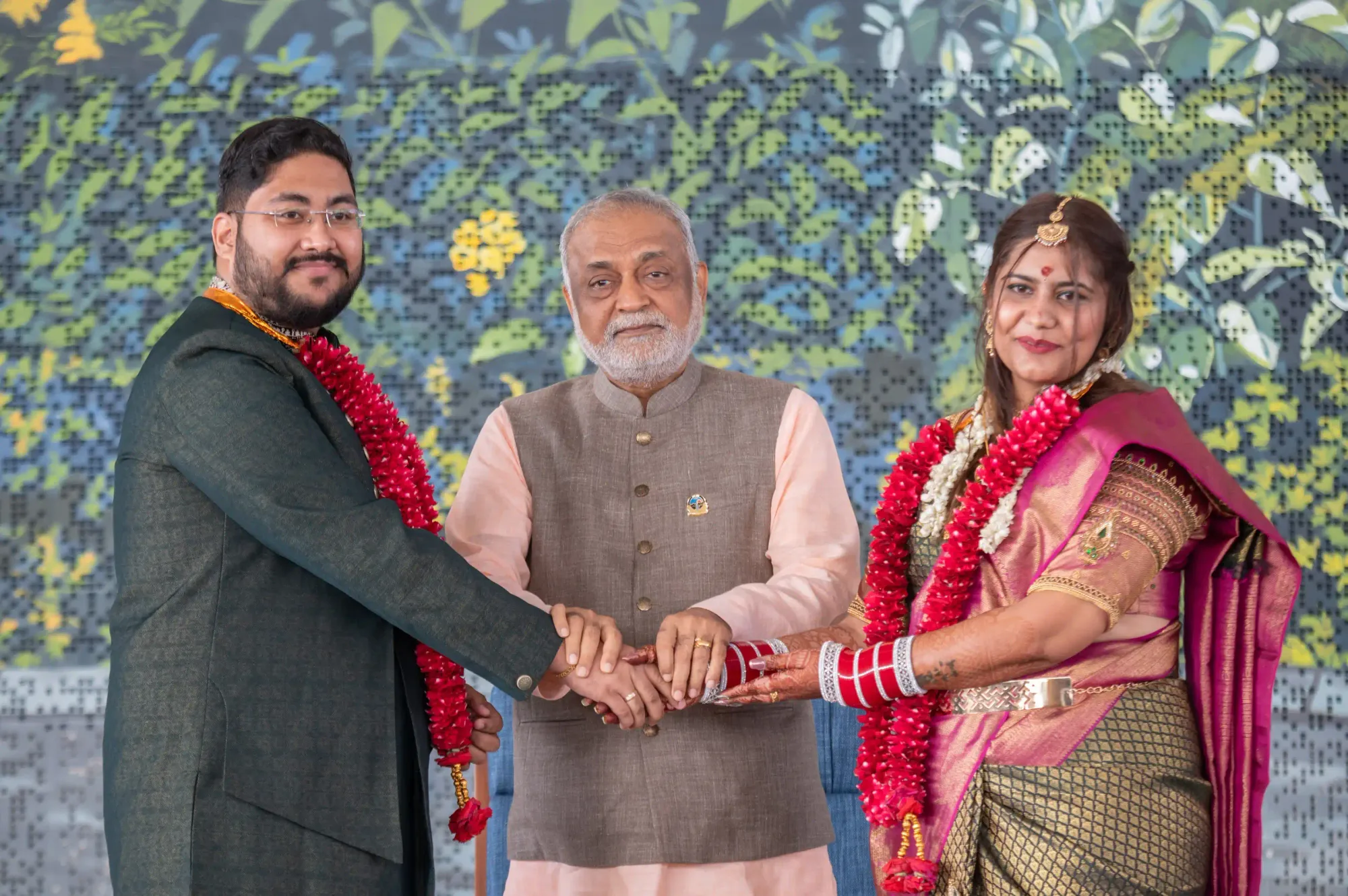 Daaji solemnized wedding