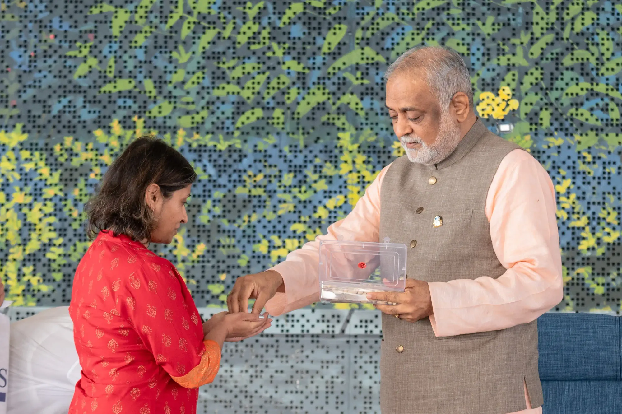 Daaji solemnized wedding