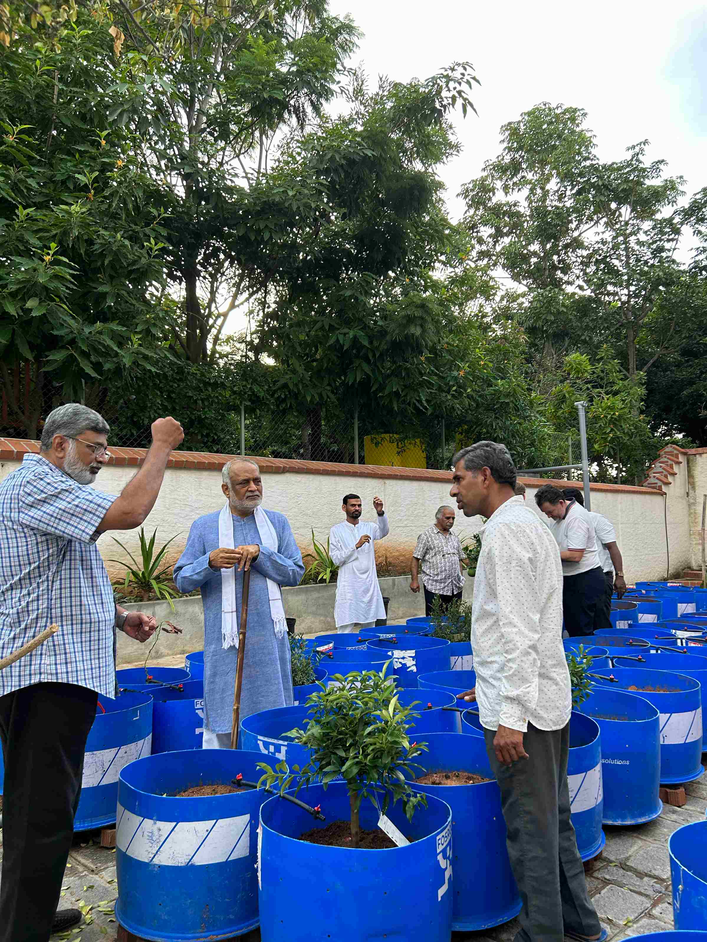 Daaji at plantation