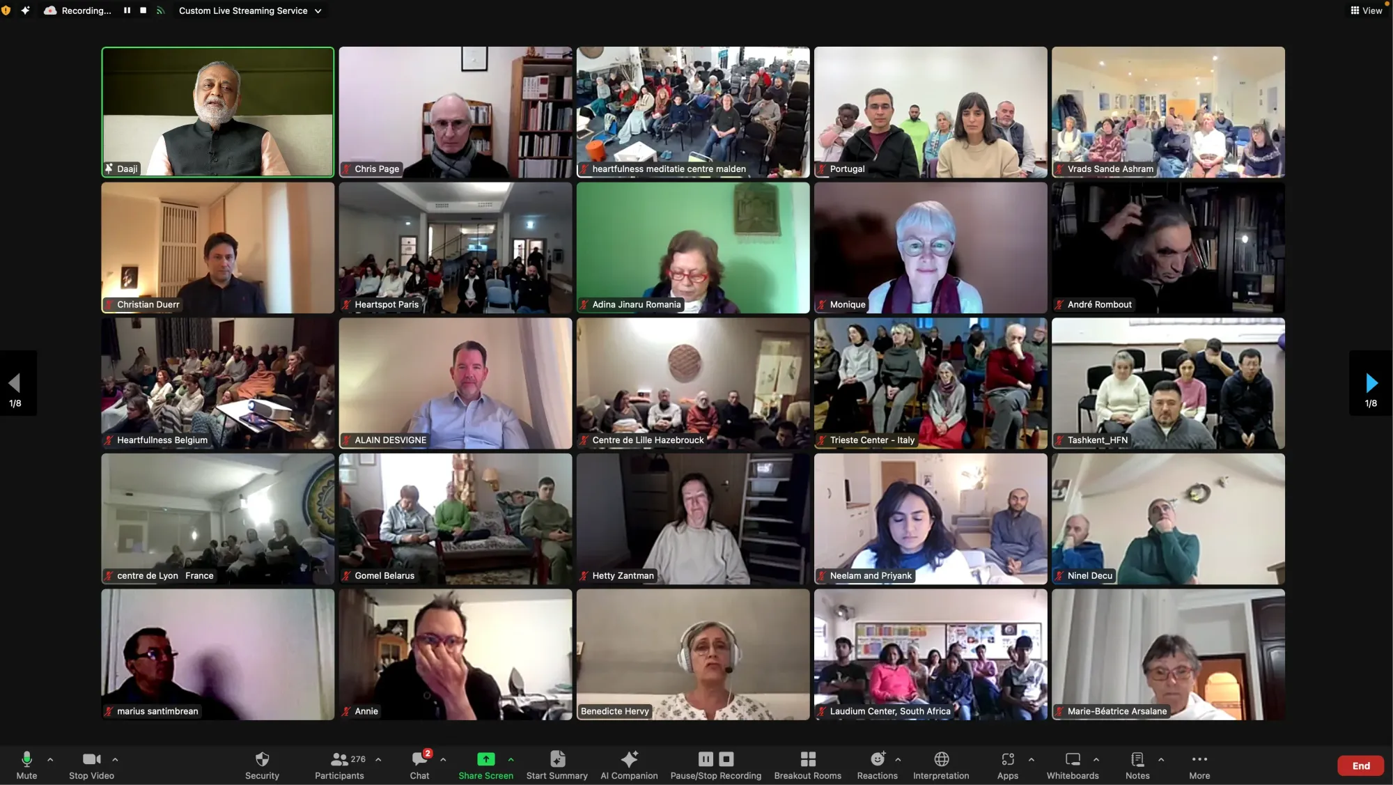 Preceptors Zoom meet