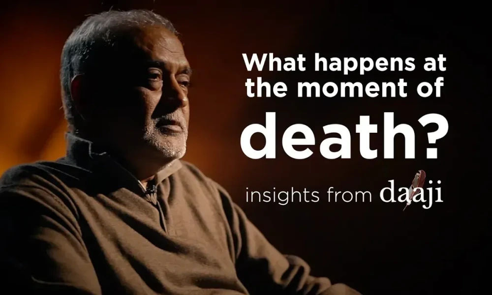What happens at the moment of death